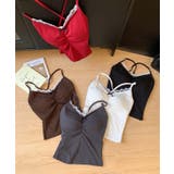 クロスバックリボン付きキャミソール | aimoha  | 詳細画像6 