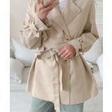 トレンチコート(ベルト付き) | aimoha | 詳細画像12