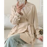 トレンチコート(ベルト付き) | aimoha | 詳細画像14