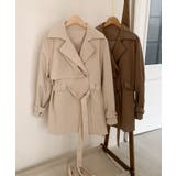 トレンチコート(ベルト付き) | aimoha | 詳細画像3