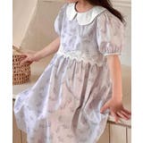 【aimoha-KIDS-】花柄ワンピース | aimoha kids | 詳細画像1