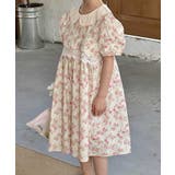 【aimoha-KIDS-】花柄ワンピース | aimoha kids | 詳細画像4