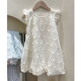 ライトベージュ | 【aimoha-KIDS-】ノースリーブワンピース | aimoha kids
