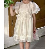 【aimoha-KIDS-】ボリュームスリーブワンピース | aimoha kids | 詳細画像7