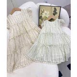 【aimoha-KIDS-】花柄ノースリーブワンピース | aimoha kids | 詳細画像2