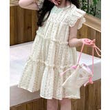 【aimoha-KIDS-】花柄ノースリーブワンピース | aimoha kids | 詳細画像4