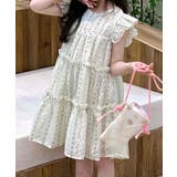 【aimoha-KIDS-】花柄ノースリーブワンピース | aimoha kids | 詳細画像7