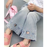 【aimoha-KIDS-】刺繍デニムパンツ | aimoha kids | 詳細画像7