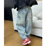 【aimoha-KIDS-】ダメージデニムパンツ | aimoha kids | 詳細画像3