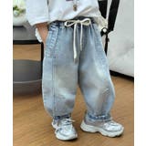 【aimoha-KIDS-】デニムカーブパンツ | aimoha kids | 詳細画像3