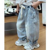 【aimoha-KIDS-】デニムカーブパンツ | aimoha kids | 詳細画像5