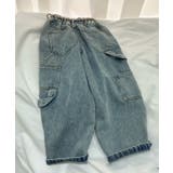 【aimoha-KIDS-】デニムカーゴパンツ | aimoha kids | 詳細画像3