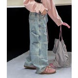 【aimoha-KIDS-】デニムカーゴパンツ | aimoha kids | 詳細画像6