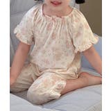【aimoha-KIDS-】フラワープリントルームウェアセット | aimoha kids | 詳細画像6