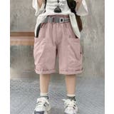 ピンク | 【aimoha-KIDS-】ショートパンツ | aimoha kids