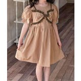 【aimoha-KIDS-】ピスチェー風ワンピース | aimoha kids | 詳細画像3