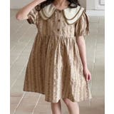 【aimoha-KIDS-】花柄シャツワンピース | aimoha kids | 詳細画像6
