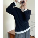 【DECADE CLASSIC】バイカラーレイヤードカットソー | DECADECLASSIC | 詳細画像9