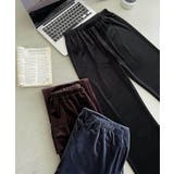 【DECADE CLASSIC】ベルベットワイドパンツ | DECADECLASSIC | 詳細画像3 