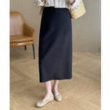 ブラック | ストレートフレアスカート | DECADECLASSIC