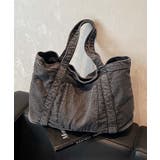 ヴィンテージ風デニムトートバッグ | aimoha | 詳細画像9