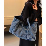 ヴィンテージ風デニムトートバッグ | aimoha | 詳細画像4