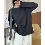 ダークグレー | 【DECADE CLASSIC】シンプルフィットトップス ロンT Tシャツ | DECADECLASSIC