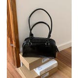 PUレザーリボンショルダーバッグ | aimoha  | 詳細画像2 