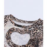 【HOOK】for girls レオパードハートカットトップス | HOOK | 詳細画像2