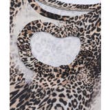 【HOOK】for girls レオパードハートカットトップス | HOOK | 詳細画像3
