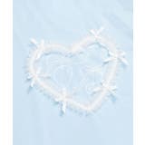 【HOOK】for girls ハートレースリボンTシャツ | HOOK | 詳細画像10 