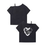 【HOOK】for girls ハートレースリボンTシャツ | HOOK | 詳細画像23 