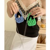 ミニかぎ編みハンドバッグ ネックレス ショルダーバッグ | HOOK | 詳細画像9 