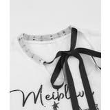 【HOOK】for girls リボン付きゴシックTシャツ | HOOK | 詳細画像7 