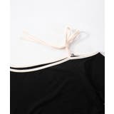 ワンショルダーリボン長袖Tシャツ Jasmine Grandiflorum | aimoha | 詳細画像9