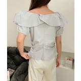 【Jasmine】オフショルフリルブラウス Jasmine Grandiflor… | aimoha  | 詳細画像10 