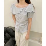 【Jasmine】オフショルフリルブラウス Jasmine Grandiflor… | aimoha  | 詳細画像13 