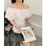 【Jasmine】オフショルフリルブラウス Jasmine Grandiflor… | aimoha  | 詳細画像17 