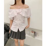 【Jasmine】オフショルフリルブラウス Jasmine Grandiflor… | aimoha  | 詳細画像23 