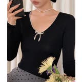 【Jasmine】パールリボン長袖Tシャツ Jasmine Grandiflor… | aimoha | 詳細画像6