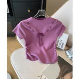 リボンニットトップス Jasmine Grandiflorum | aimoha  | 詳細画像15 