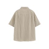 ストライプオープンカラーシャツ | aimoha men | 詳細画像5