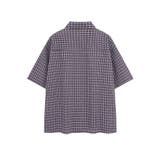 チャイナボタンチェックシャツ | aimoha men | 詳細画像3