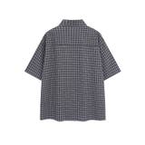 チャイナボタンチェックシャツ | aimoha men | 詳細画像4