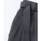 共布ベルト付きタックショートスラックスパンツ | aimoha men | 詳細画像10 