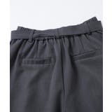 共布ベルト付きタックショートスラックスパンツ | aimoha men | 詳細画像11 