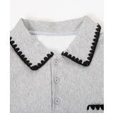 ステッチデザインポロシャツ | aimoha men | 詳細画像11 