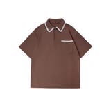 ステッチデザインポロシャツ | aimoha men | 詳細画像6 