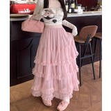 ロマンティックティアードロングスカート | HOOK | 詳細画像2 