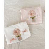 【aimoha-KIDS-】キッズ フラワー刺繍Tシャツ | aimoha kids | 詳細画像2